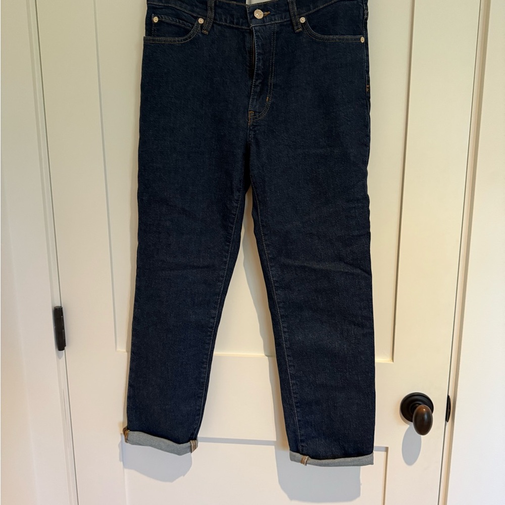 Frame Denim Women's Dark Blue Ankle Jeans